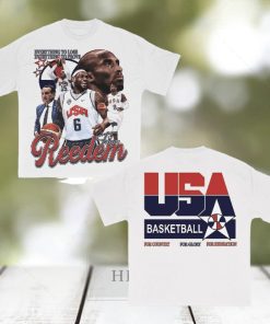 Casnafashion Reedem Usa Basketball Graphic shirt