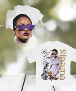 Casnafashion Rihanna 2 Sides Graphic Tee shirt
