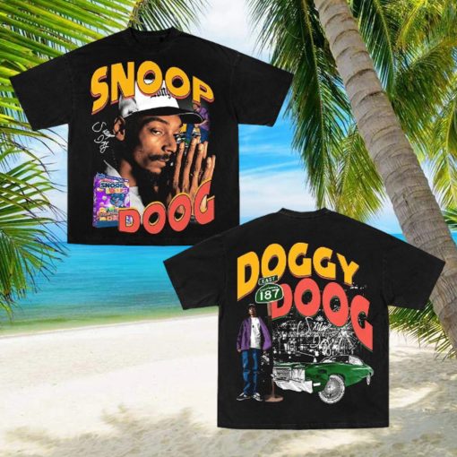 Casnafashion Snoop Doog Graphic Tee shirt