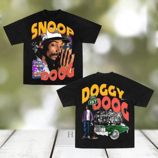 Casnafashion Snoop Doog Graphic Tee shirt