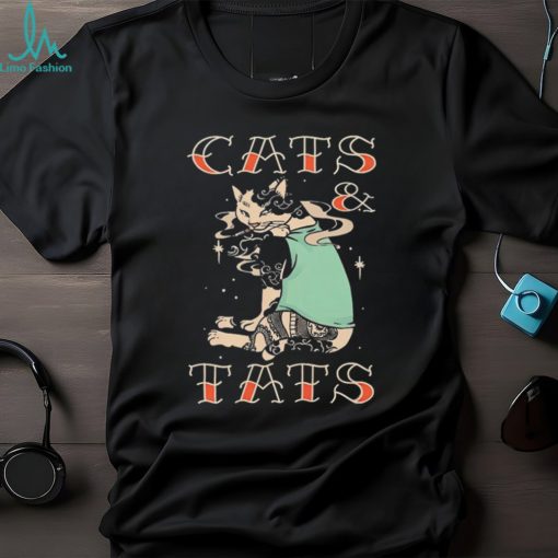 Cats and tats T shirt