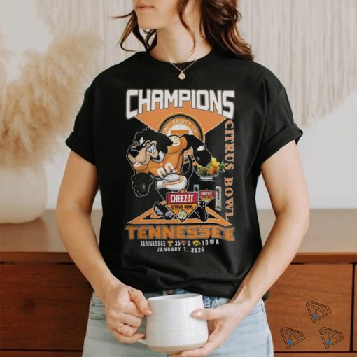 Champions Citrus Bowl 2024 Tennessee Volunteers Shirt