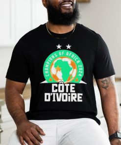 Champions Of Africa 2024 Cote D’Ivoire T Shirt