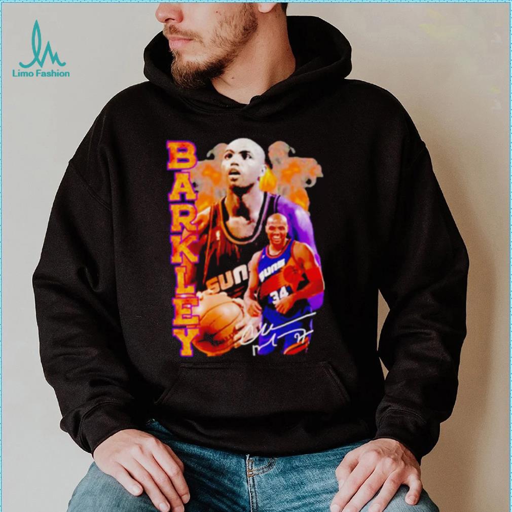 Charles Barkley basketball player signature shirt Charles Barkley basketball player signature shirt