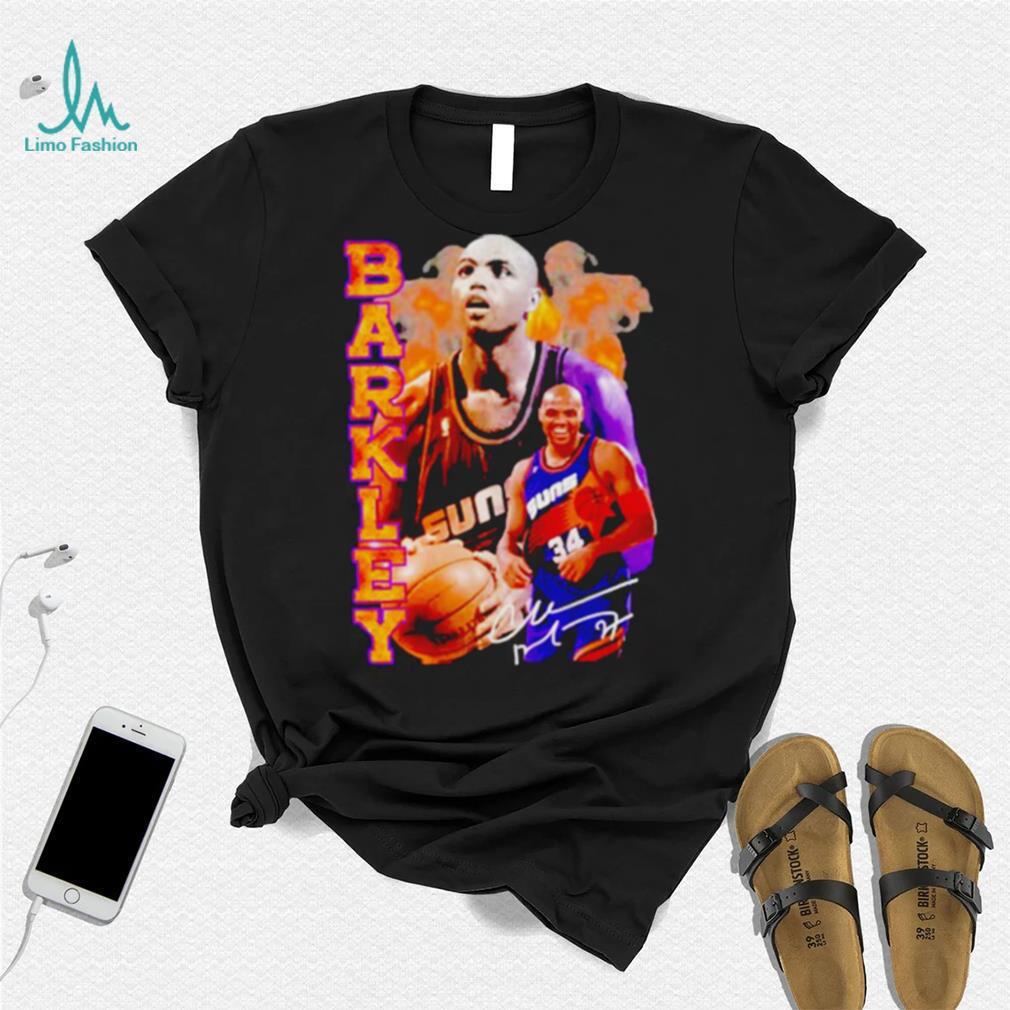 Charles Barkley basketball player signature shirt Charles Barkley basketball player signature shirt