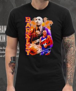 Charles Barkley basketball player signature shirt
