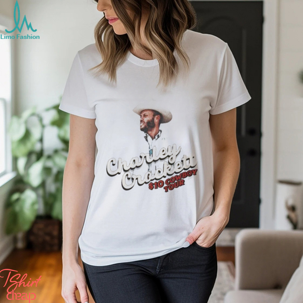 Charley Crockett Cowboy Tour T Shirt Charley Crockett Cowboy Tour T Shirt