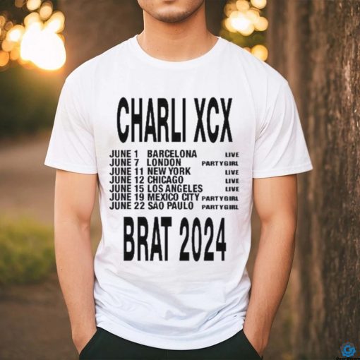 Charli Xcx Brat 2024 Shirt