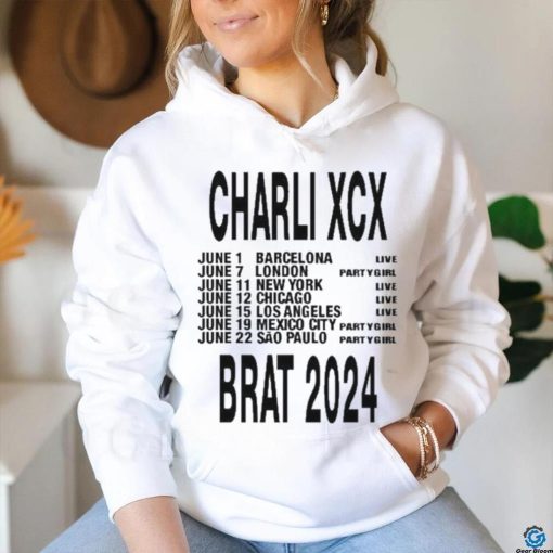 Charli Xcx Brat 2024 Shirt