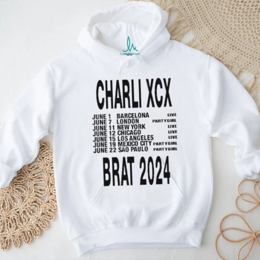 Charli Xcx Brat 2024 Shirt