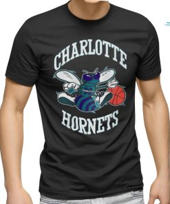 Charlotte Hornets Hardwood Classics Retro Logo Shirt