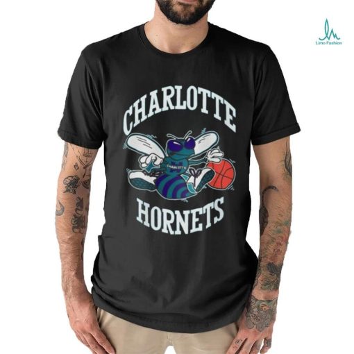 Charlotte Hornets Hardwood Classics Retro Logo Shirt