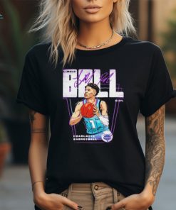 Charlotte Hornets basketball LaMelo Ball signature retro shirt