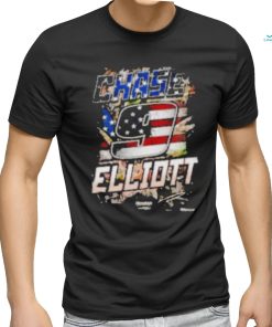 Chase Elliott Hendrick Motorsports Team Collection Black Camo Patriotic 2024 shirt