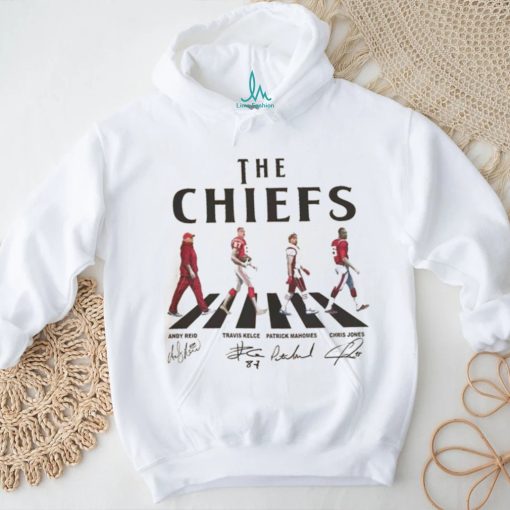 Chiefs Walking Abbey Road Signatures Football Shirt