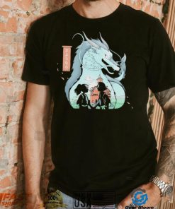 Chihiro and Haku Spirited Away Goodbye Dragon Anime shirt