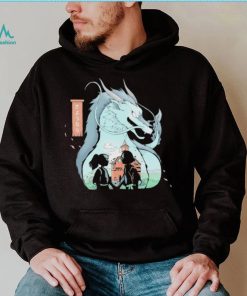 Chihiro and Haku Spirited Away Goodbye Dragon Anime shirt