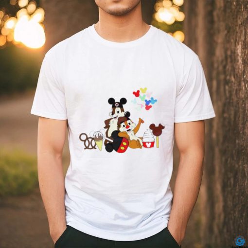 Chip and Dale Chipmunks Balloons shirt