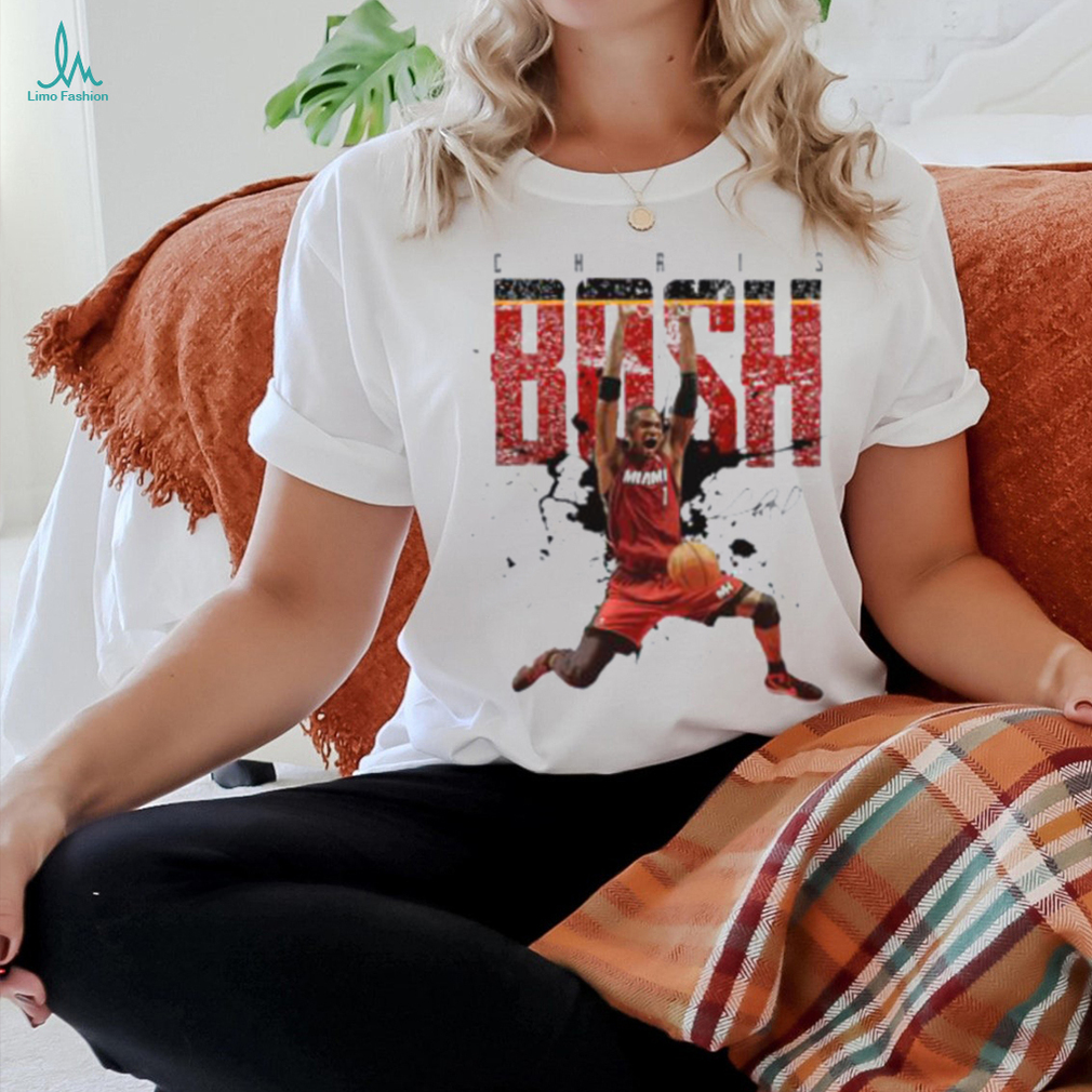 Chris Bosh Superstar Signature second player drafted by the Toronto Raptors T Shirt Chris Bosh Superstar Signature second player drafted by the Toronto Raptors T Shirt