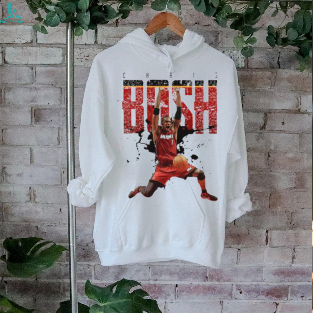 Chris Bosh Superstar Signature second player drafted by the Toronto Raptors T Shirt Chris Bosh Superstar Signature second player drafted by the Toronto Raptors T Shirt