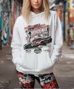 Christopher bell wins at dominant in the desert phoenix checkered flag sports 2024 shriners children’s 500 race win shirt