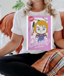 Chucky Shirt Chucky Wanna Play Barbie Shirt