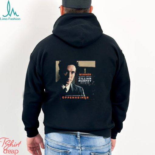 Cillian Murphy First Time Wins Best Actor At The Oscars With Oppenheimer 2024 First Academy Award Vintage shirt