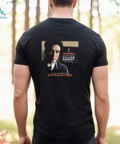 Cillian Murphy First Time Wins Best Actor At The Oscars With Oppenheimer 2024 First Academy Award Vintage shirt