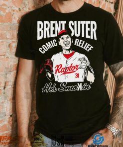 Cincinnati Reds Brent Suter 31 Comic Relief he’s smokin’ shirt