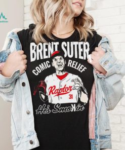 Cincinnati Reds Brent Suter 31 Comic Relief he’s smokin’ shirt