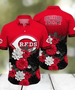 Cincinnati Reds MLB Flower Hawaii Shirt And Tshirt For Fans