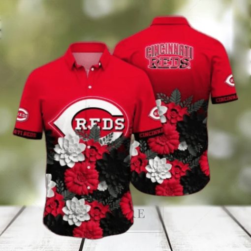 Cincinnati Reds MLB Flower Hawaii Shirt And Tshirt For Fans