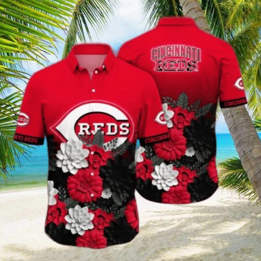 Cincinnati Reds MLB Flower Hawaii Shirt And Tshirt For Fans