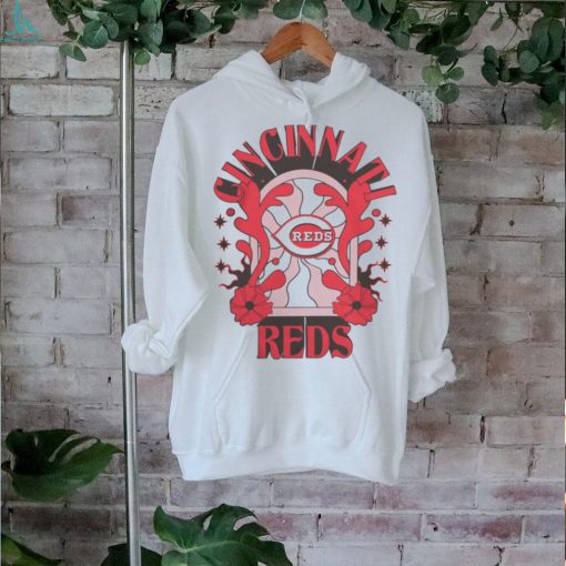 Cincinnati Reds New Era White Ringer T Shirt