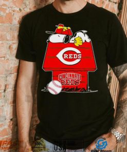 Cincinnati Reds Snoopy And Woodstock The Peanuts Baseball shirt