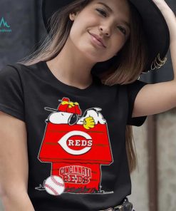 Cincinnati Reds Snoopy And Woodstock The Peanuts Baseball shirt