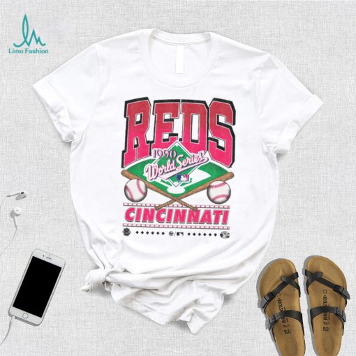 Cincinnati Reds White Franklin Shot T Shirt