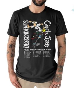 Circle Jerks X Descendents 2024 Collab Tour T shirt