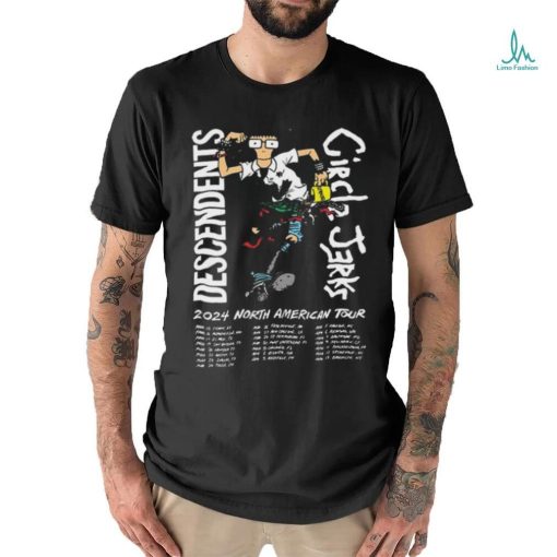 Circle Jerks X Descendents 2024 Collab Tour T shirt