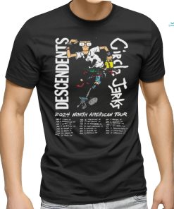 Circle Jerks X Descendents 2024 Collab Tour T shirt