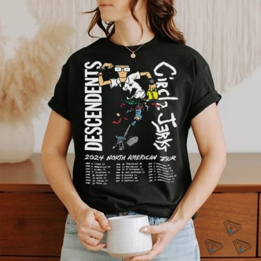 Circle Jerks X Descendents 2024 Collab Tour T shirt