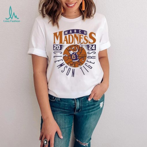 Clemson Tigers 2024 March Madness Mascot Shirt