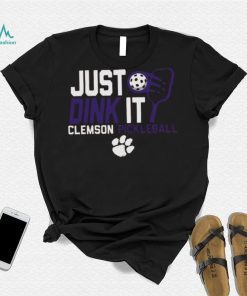 Clemson Tigers Just Dink It Pickleball T Shirt