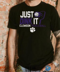 Clemson Tigers Just Dink It Pickleball T Shirt