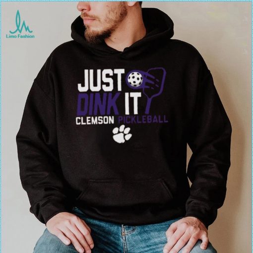 Clemson Tigers Just Dink It Pickleball T Shirt