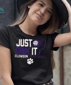 Clemson Tigers Just Dink It Pickleball T Shirt