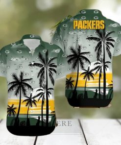 Coconut Tree Green Bay Packers Hawaiian Shirt