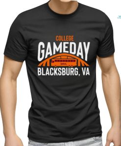 College Gameday Swva Blacksburg Va Bus Logo T shirt