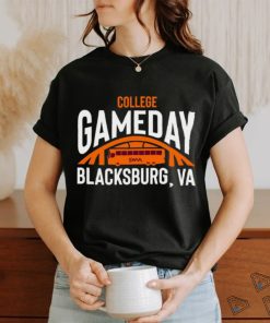College Gameday Swva Blacksburg Va Bus Logo T shirt