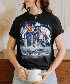 Colorado Avalanche Cale Makar Is The Franchise Leader In Points Goals Assists As A Defense Man Signature T shirt